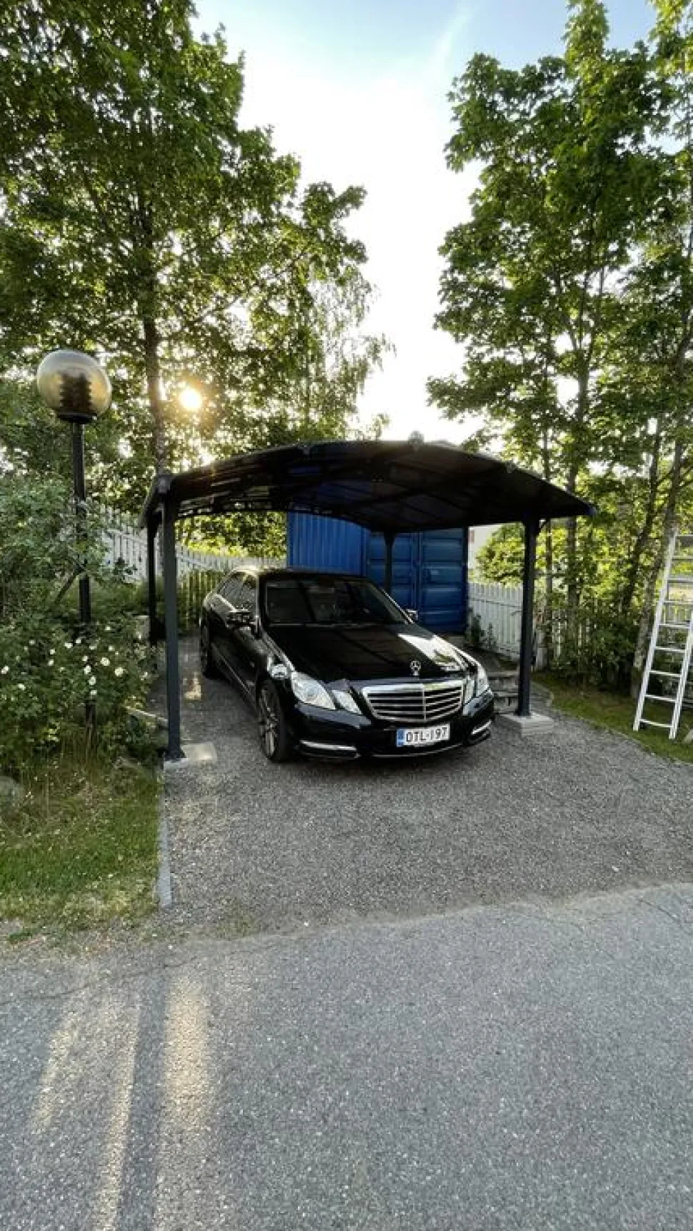 Autokatos Palram-Canopia Arcadia 4300 15,5 m² harmaa