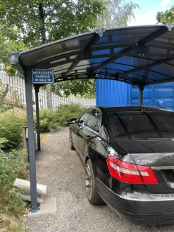 Autokatos Palram-Canopia Arcadia 4300 15,5 m² harmaa