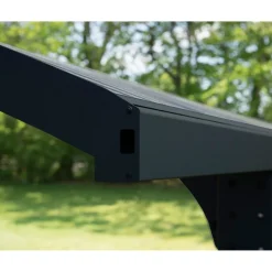 Autokatos Palram-Canopia Arizona Breeze Wings&Arch, 26.9m², kahdelle autolle, tummanharmaa/harmaa