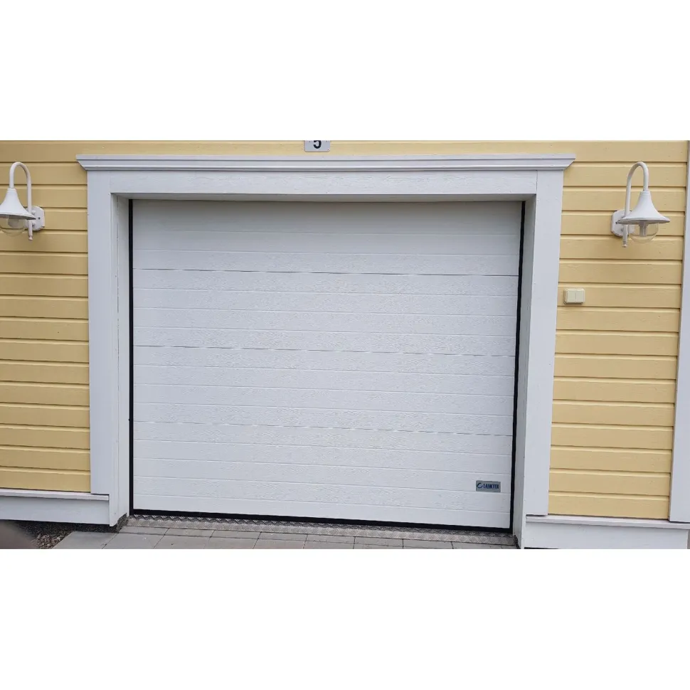 Autotallin mittatilaus nosto-ovi Timburg, leveys 2200-2900 mm