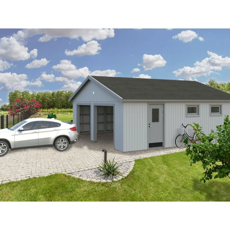 Autotalli Palmako Andre ilman ovea 44,7 m²