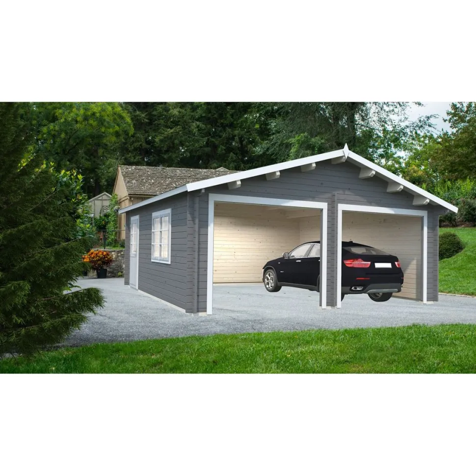 Autotalli Palmako Roger ilman ovea 28,4 m²