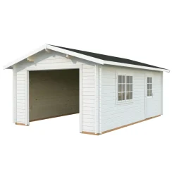 Autotalli Palmako Roger, ilman ovea, 19m² FR44-3857-8