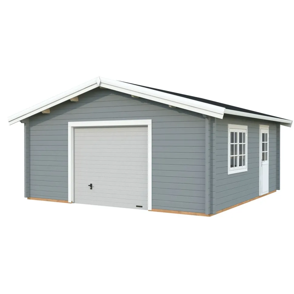 Autotalli Palmako Roger, nosto-ovella, 27,7m² FR70-5656-2
