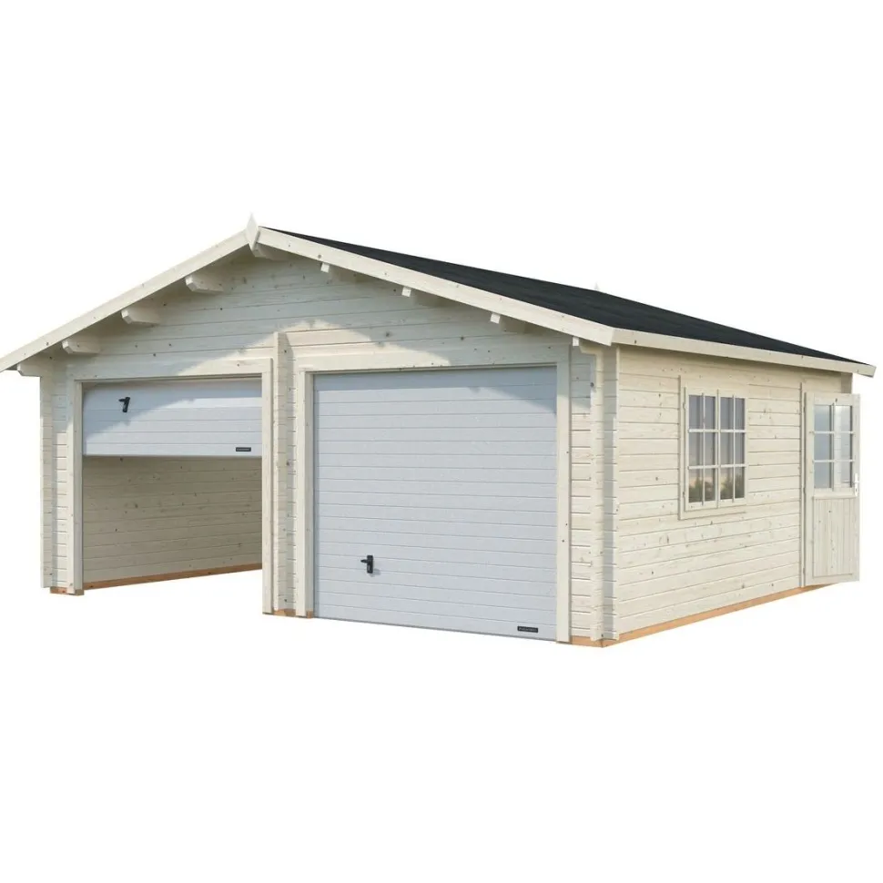 Autotalli Palmako Roger nosto-ovella 28,4 m²