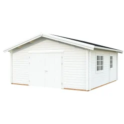 Autotalli Palmako Roger, puuovella, 27,7m² FR70-5656-1