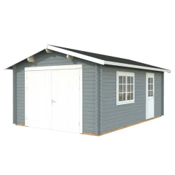Autotalli Palmako Roger, puuovella, 19m² FR44-3857