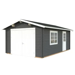 Autotalli Palmako Roger, puuovella, 19m² FR44-3857