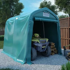 Autotalliteltta pvc 2,4x2,4 m vihreä