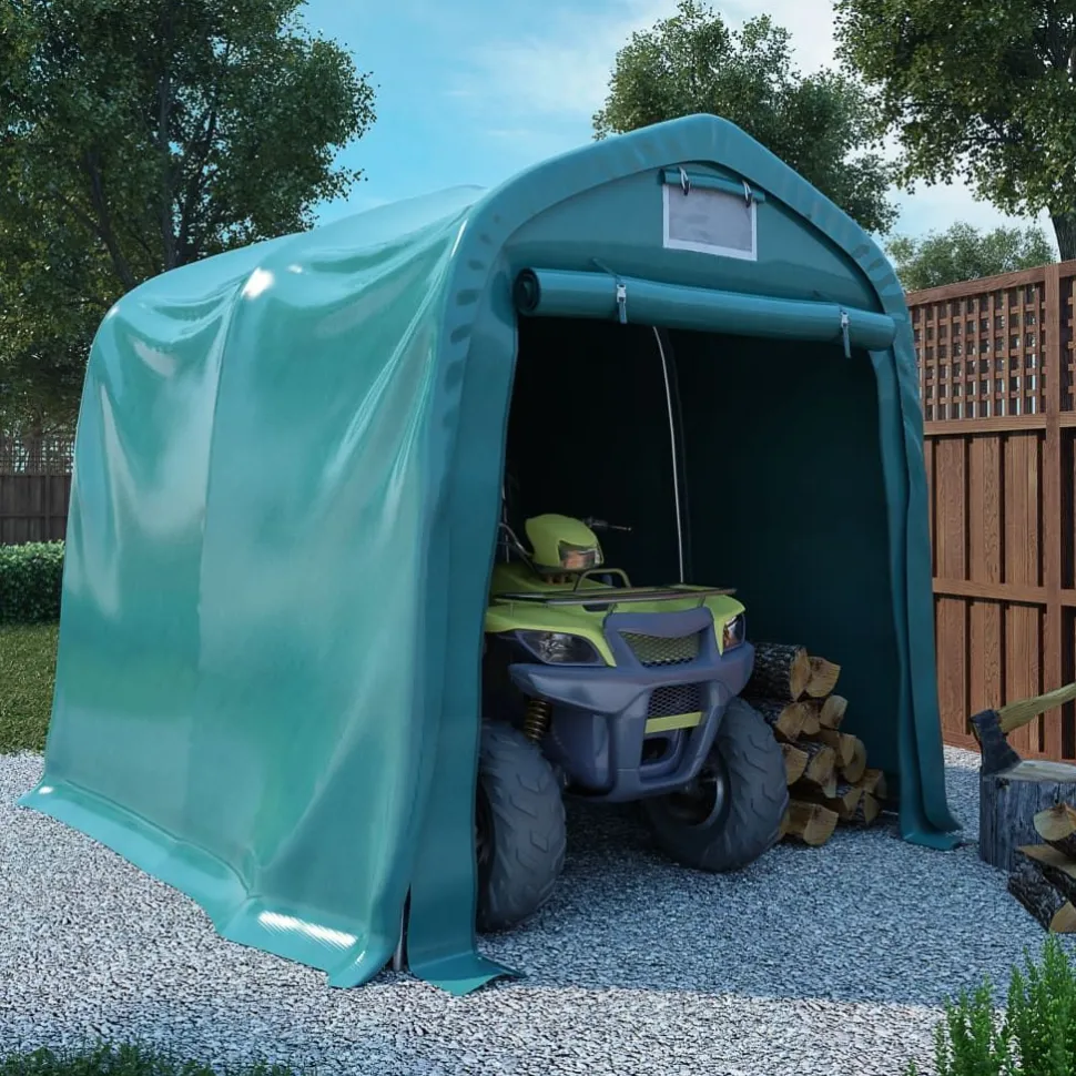 Autotalliteltta pvc 1,6x2,4 m vihreä