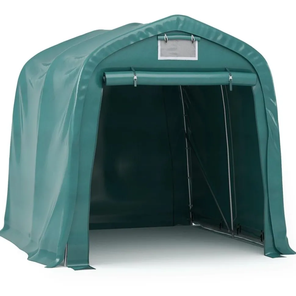 Autotalliteltta pvc 1,6x2,4 m vihreä