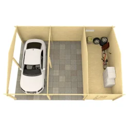 Autotalli Tene Vaasa, 14 + 32.9m²