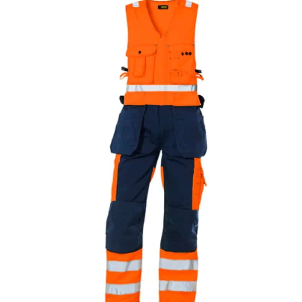 Avohaalari Blåkläder Highvis 2653 oranssi/mariininsininen