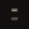 AV-rasia Ensto Intro - MALS1163 HDMI/USB musta