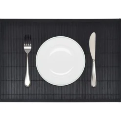 Bambu tabletti 6 kpl 30 x 45 cm musta