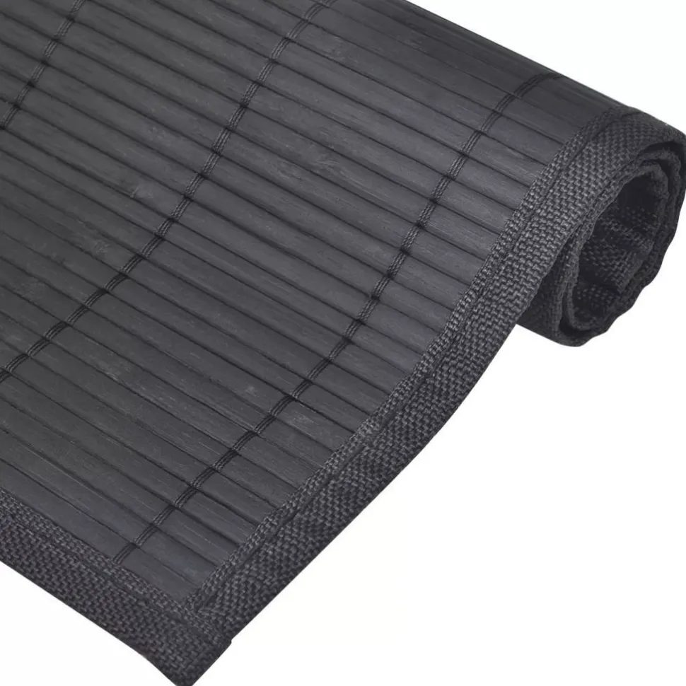 Bambu tabletti 6 kpl 30 x 45 cm musta
