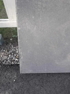 Betonilaatta Rudus 498x498x50 mm sileä musta