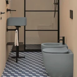 Bidee Lavabo Glomp, back to wall, matta, eri värejä