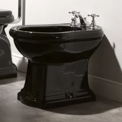 Bidee Lavabo Retro, kiiltävä musta