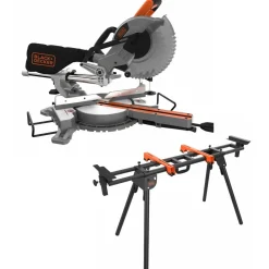 Black+Decker BES700-jiirisaha ja BEZ100-sahapöytä