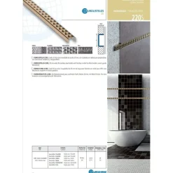 Boordilista Euroshrink Cuadro rst 220s, 20mm x 2.5m, eri värejä