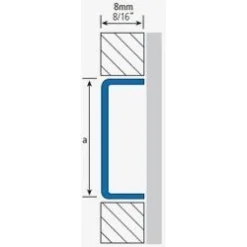Boordilista Euroshrink rst 225s, 15mm x 2.5m, eri värejä