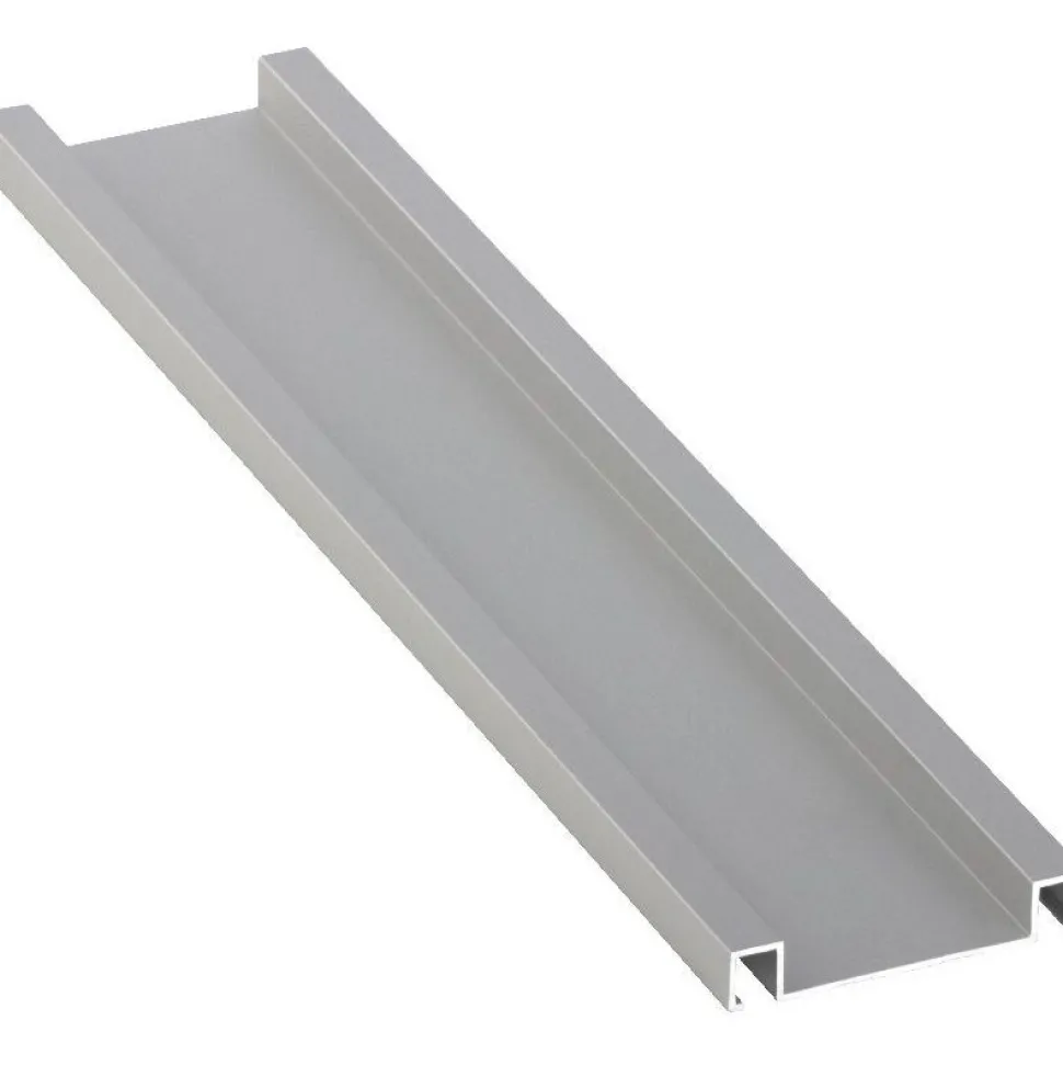 Boordilistan pohjaprofiili mosaiikille Euroshrink alumiini 227a, 52mm x 2.5m, eri värejä