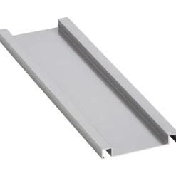 Boordilistan pohjaprofiili mosaiikille Euroshrink alumiini 272a, 72mm x 2.5m, kiiltävä hopea