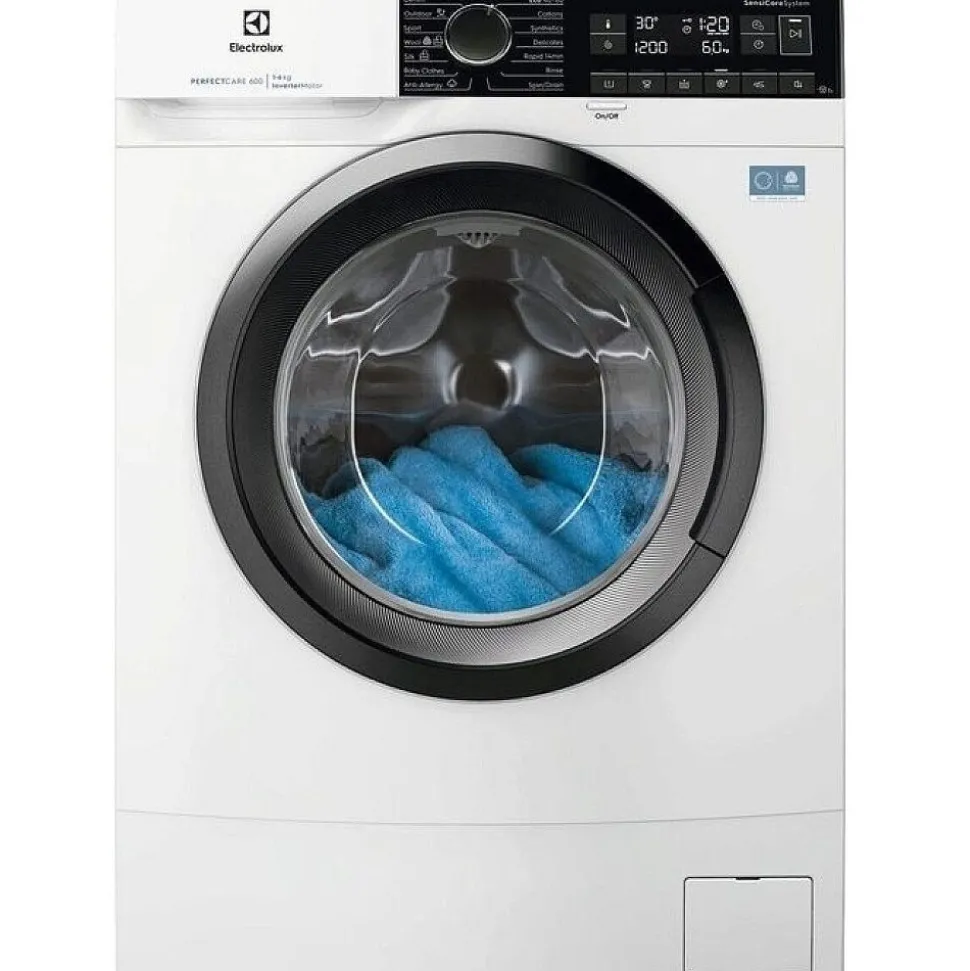 Edestä täytettävä pesukone Electrolux EW6S762W38, 6kg