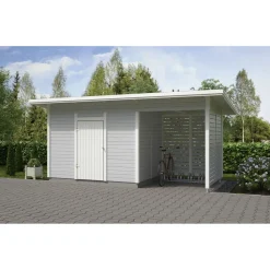 Elementtivarasto Timburg E7M 5040x2140 mm 10.79 m² puuvalmis
