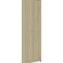 Eteisen vaatekaappi sonoma tammi 55cm lastulevy