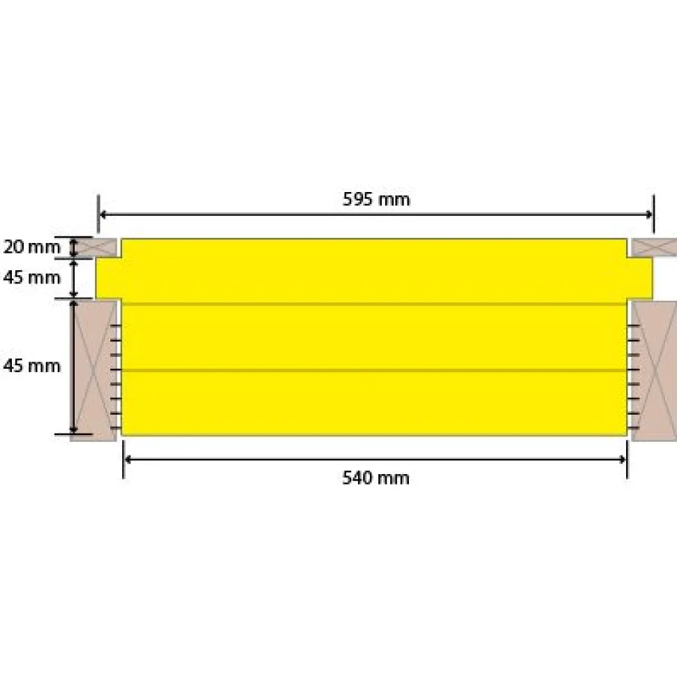 Finnfoam FL-K600 210mm seinä-, katto- ja rossipohjaeriste