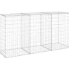 Gabion-kivikori kansilla galvanoitu teräs 200x60x100 cm