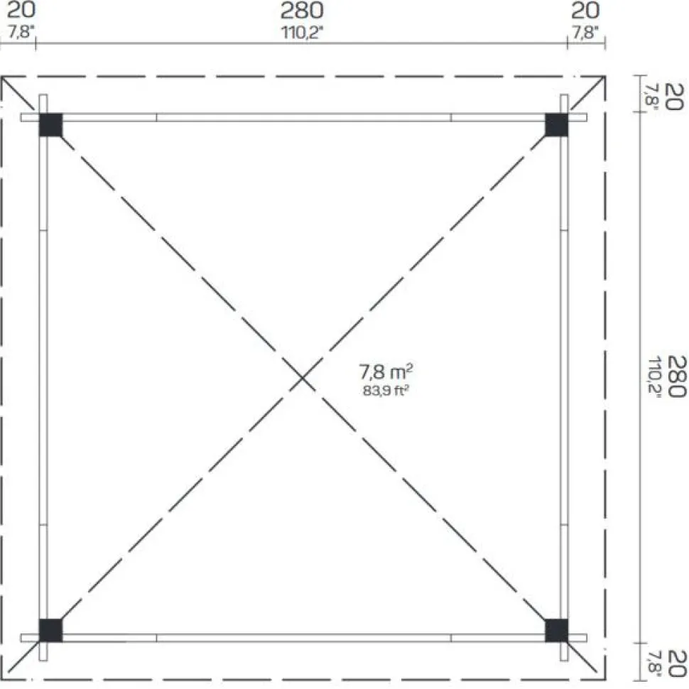 Grillikatos Tene Cabrera, 7.8m²