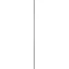 Harjaterästolppa Hortus 8mm suojus 110cm musta (25kpl)