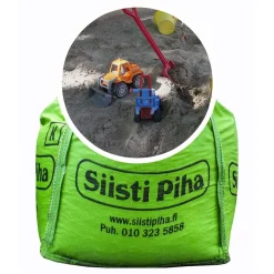 Hiekkalaatikkohiekka Siisti Piha 0-4mm eri kokoja