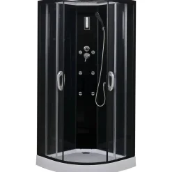 Hierova suihkukaappi Harma S28DK0P1 90x90x215 cm matala allas katto