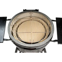 Hiiligrilli Dreamfire Hoovi Kamado Large, grillaustelineella, musta