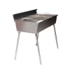 Hiiligrilli GrillSymbol Naked Chef XXL Silver, 116x90x65cm