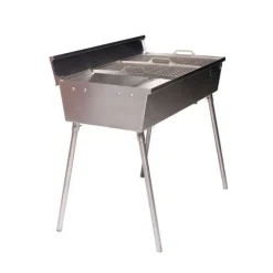 Hiiligrilli GrillSymbol Naked Chef XXL Silver, 116x90x65cm
