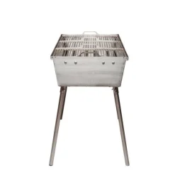 Hiiligrilli GrillSymbol Naked Chef XXL Silver, 116x90x65cm