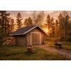 Hirsilato LP Garden U Kymppi, 10m², vinoseinäinen