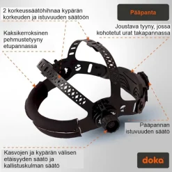 Hitsauskypärä Doka Ultima 11 Digital