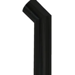 Hormin kulmaputki Harvia 45 astetta, Musta 115 mm