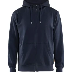 Huppari Blåkläder 3366-1158 vetoketjulla 100% puuvillaa