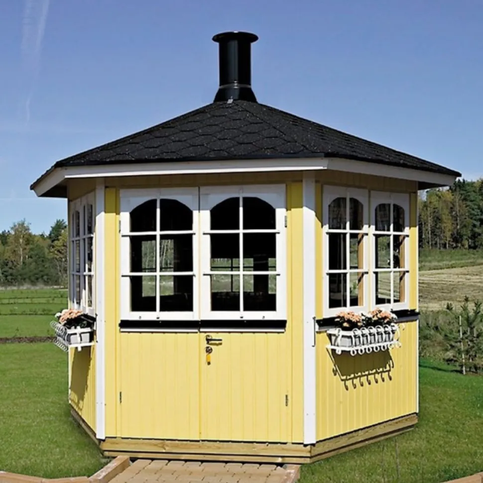 Huvimaja Jalotakka Festivo 6-kulmainen (6m²)