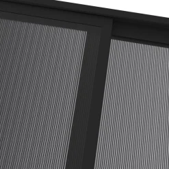 Huvimaja katolla 4x3x2,5 m alumiini ja teräs antrasiitti