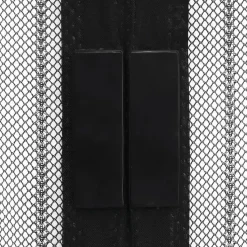 Hyttysverho Oveen 210 x 100 cm 2 kpl Magneeteilla Musta