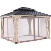 Hyttysverkot paviljonkiin Home4You CEDAR 3,36x3,9 m