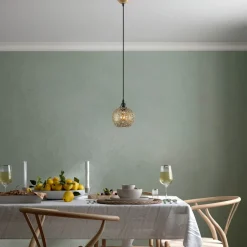 Ikkunavalaisin Linento Lighting Selcuklu, Ø17cm, E27, kulta